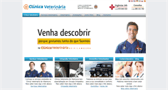 Desktop Screenshot of clinicaveterinaria.pt
